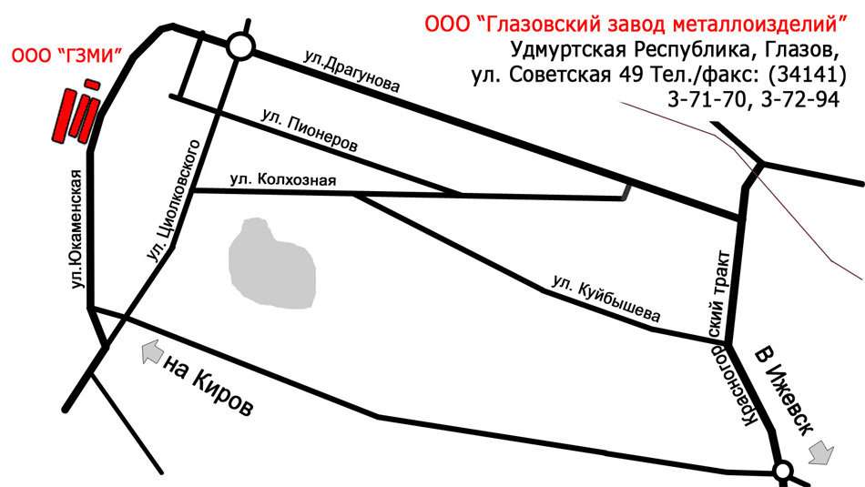 Крестовоздвиженское ижевск карта